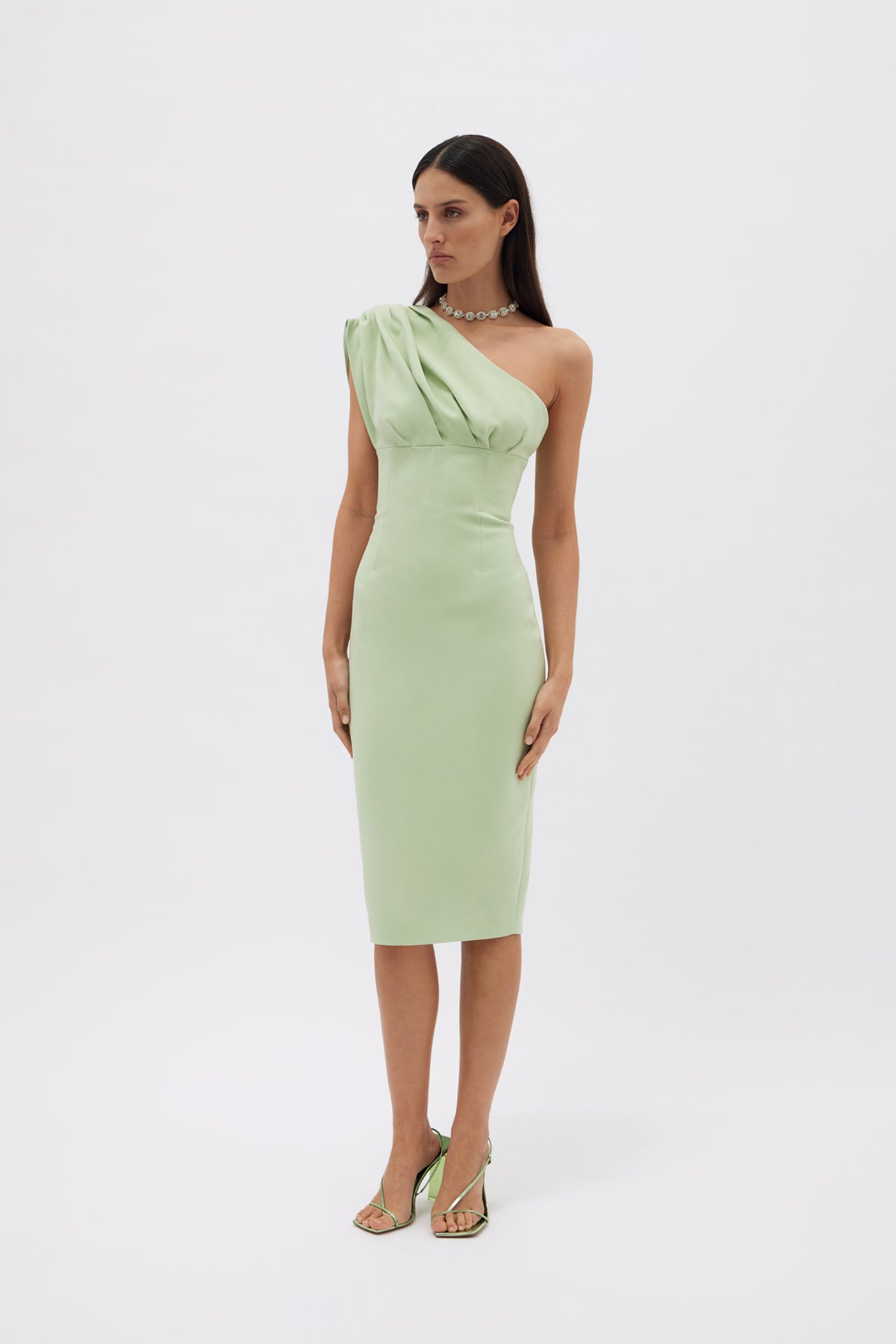 Winnie Dress Seafoam | Shop Rachel Gilbert Online