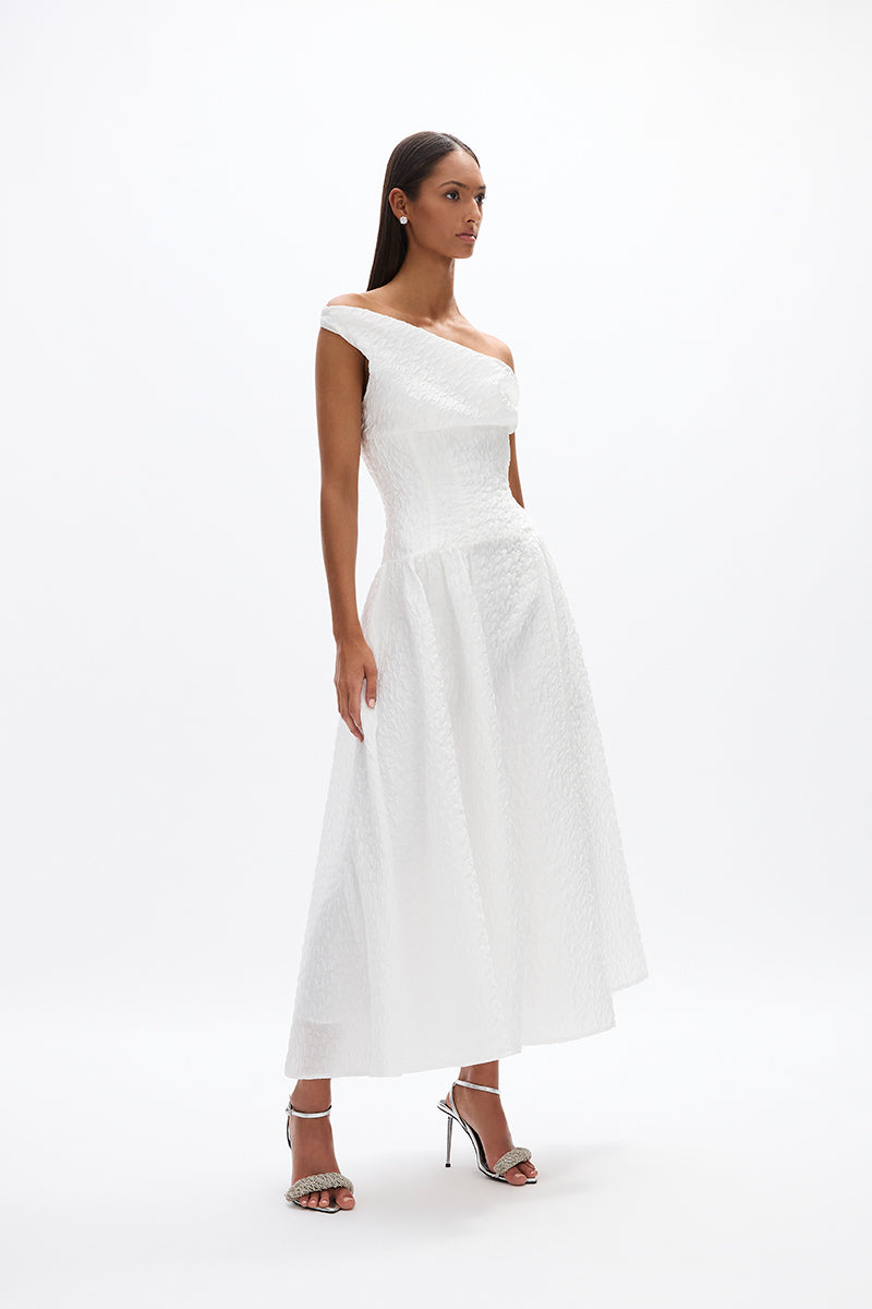 Elley Dress Ivory Shop Rachel Gilbert Online