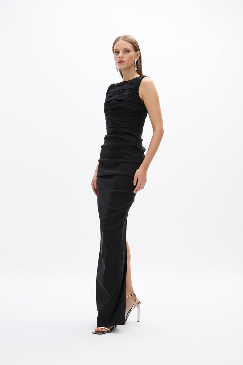 Adela Gown Black Shop Rachel Gilbert Online