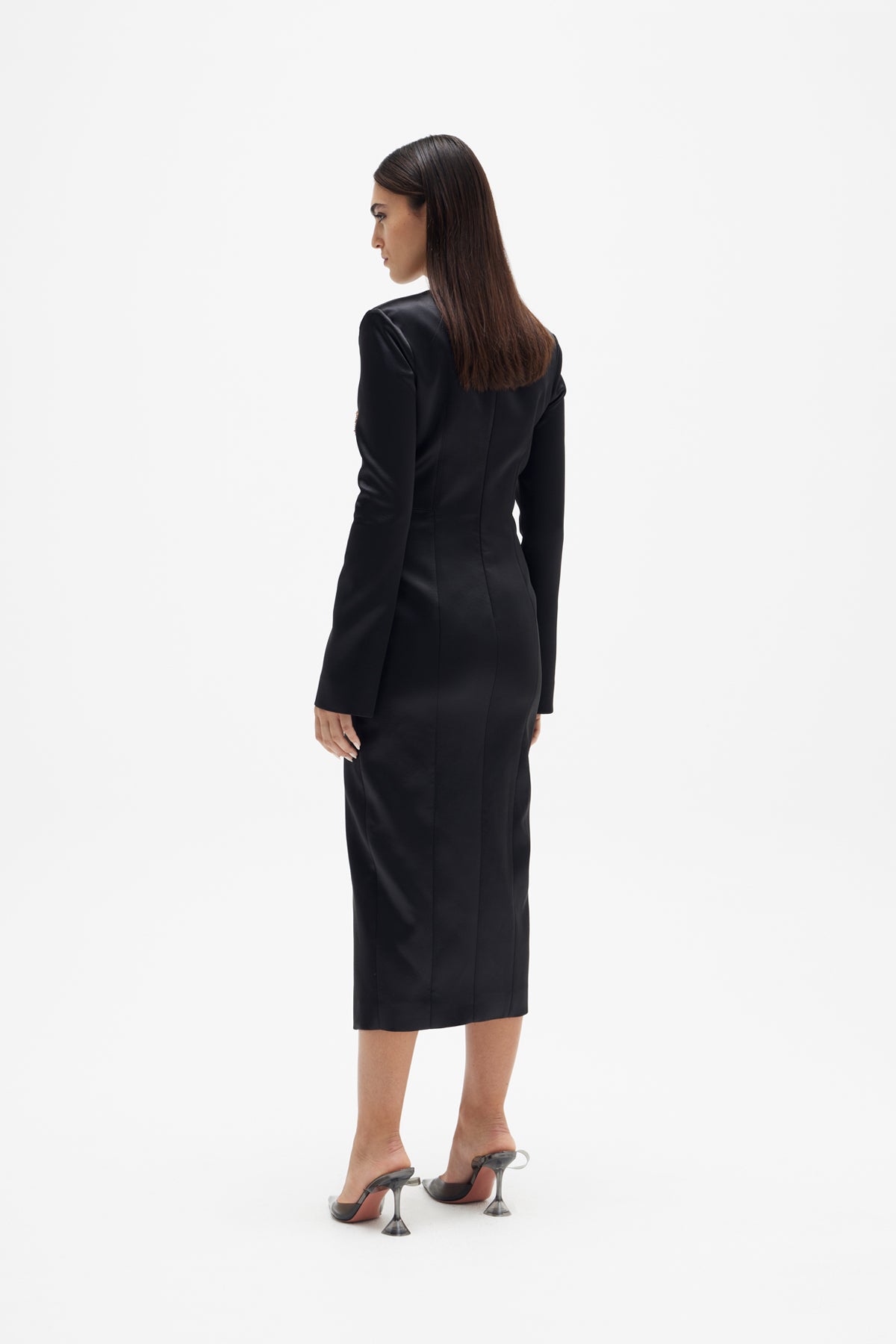 Yolanda Dress in Black | Shop Rachel Gilbert Online